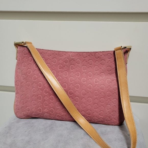 Celine Suede Shoulder Bag - Picture 7 of 13